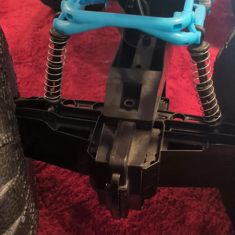 Monster Truck Toy with Blue and White Design - Picture 5 of 6